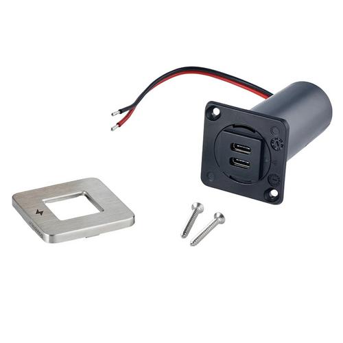 SCANSTRUT TILE 2XUSB-C 12/24V